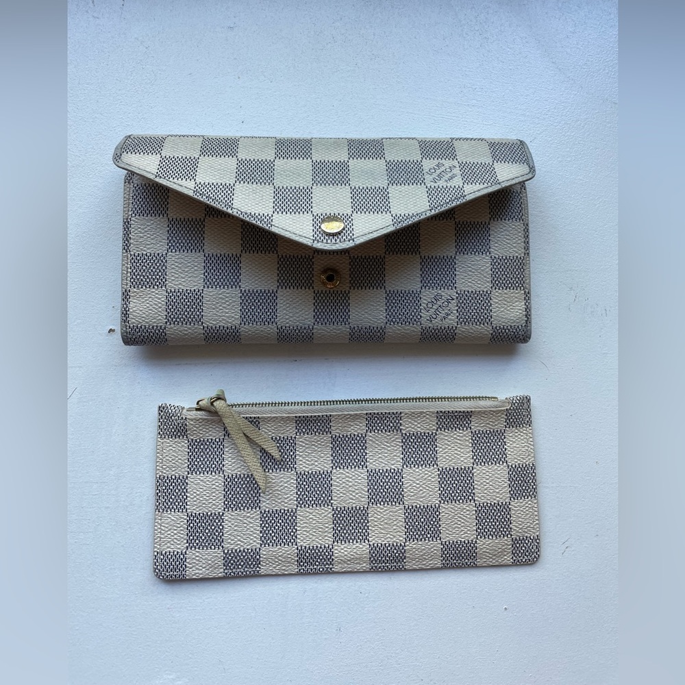 Louis Vuitton Damier Azur Josephine Long Wallet